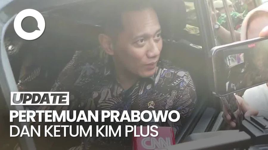 Video: AHY Ungkap Isi Pertemuan Ketum Parpol dengan Prabowo di Kemhan