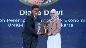 Kadin DKI Jakarta Raih Penghargaan sebagai Tokoh Wanita Penggerak Ekonomi dan UMKM