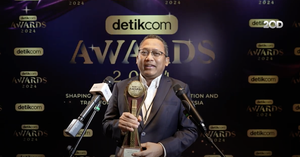 Pegadaian Dinobatkan Sebagai Tokoh Pendukung Inklusivitas Keuangan di detikcom Awards 2024