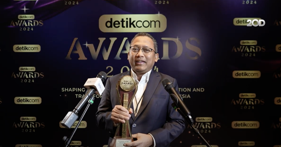 Pegadaian Dinobatkan Sebagai Tokoh Pendukung Inklusivitas Keuangan di detikcom Awards 2024