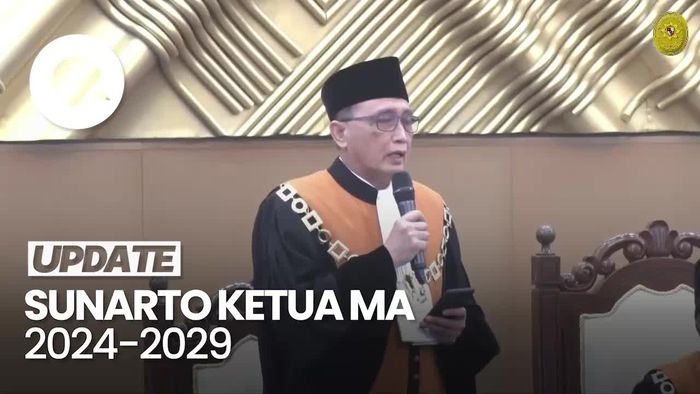 Video: Hakim Agung Sunarto Terpilih Menjadi Ketua MA 2024-2029