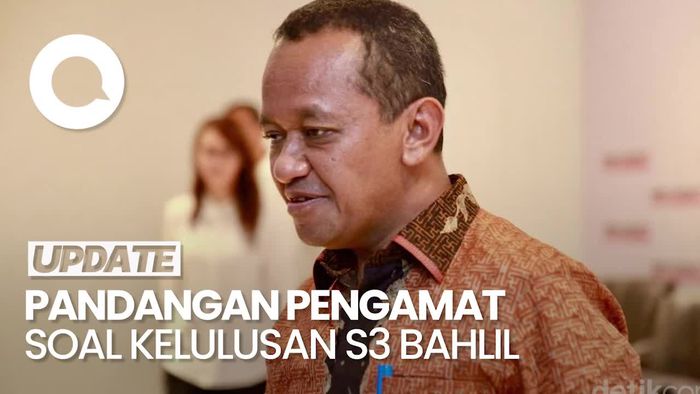 Video: Kata Pengamat soal Bahlil Lulus S3 dalam 4 Semester