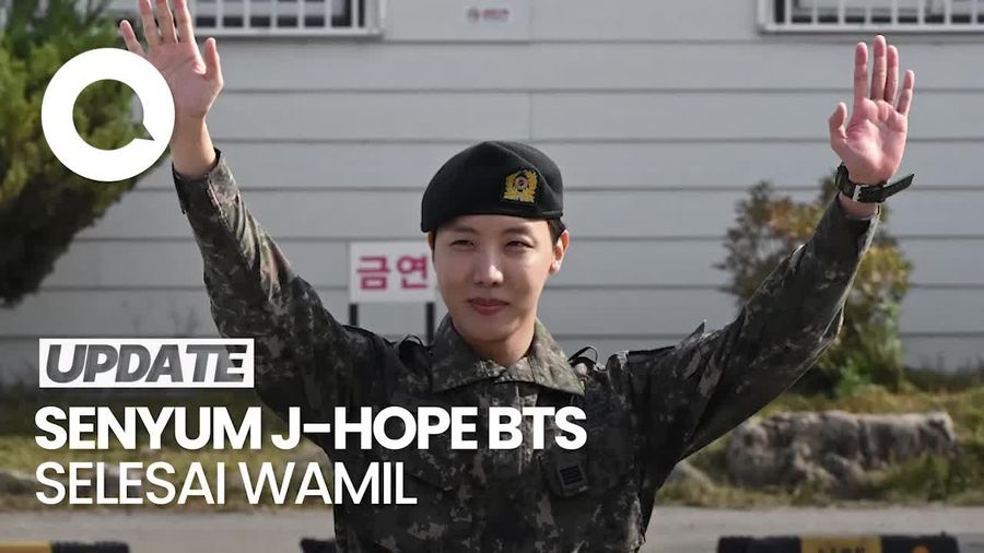 Video:  J-Hope Resmi Selesai Wajib Militer, Disambut Jin BTS