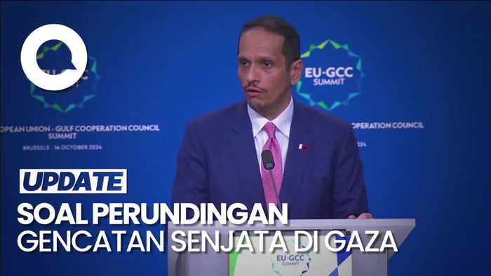 Video: Qatar Sebut Perundingan Gencatan Senjata di Gaza Masih Alot