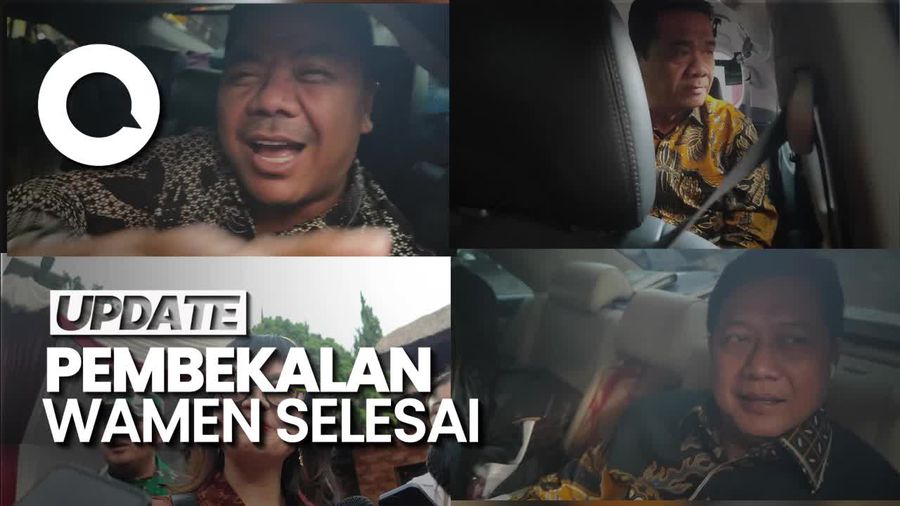 Video: Pembekalan Usai, Para Calon Wamen Pulang dari Rumah Prabowo