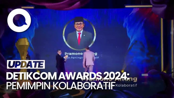 Video detikcom Awards 2024: Pramono Anung Raih Tokoh Pemimpin Kolaboratif