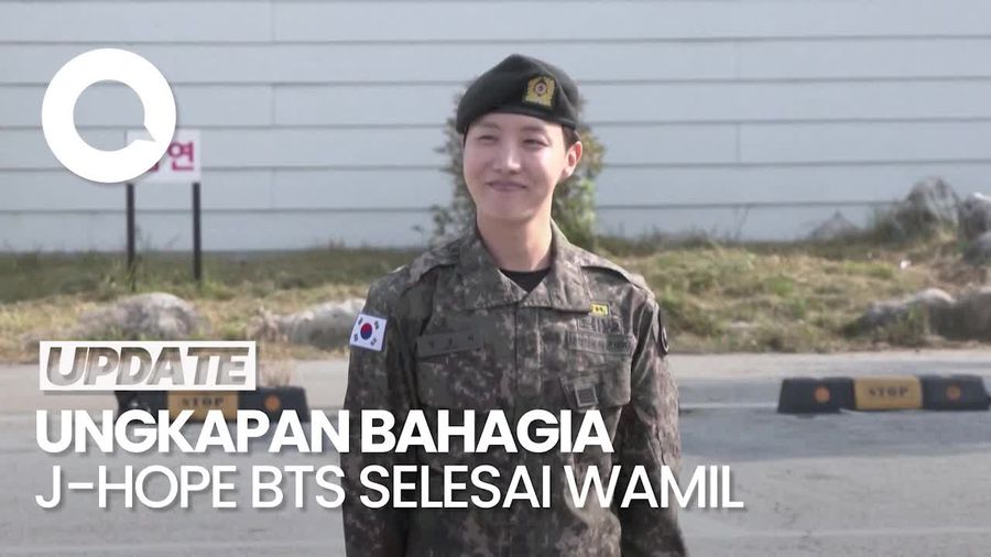 Video J-Hope BTS Selesai Wamil: Para Tentara Bekerja Keras Lindungi Korsel