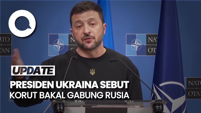 Video: Zelensky Sebut 10.000 Tentara Korut Bakal Bantu Rusia Serang Ukraina