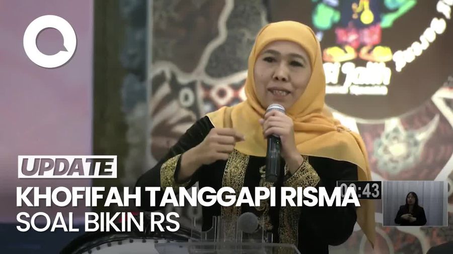Video Risma Mau Bikin 5 RS Setara dr Soetomo, Khofifah: Tidak Bisa Sim Salabim