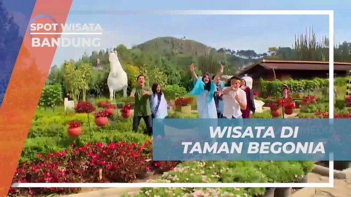 Menikmati Keindahan Taman Begonia di Bandung