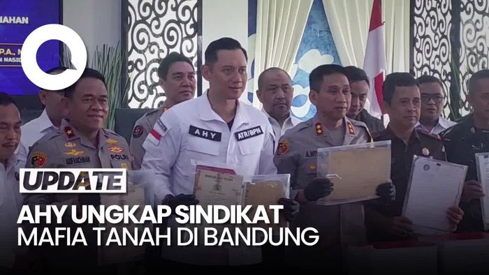 Video: AHY Ungkap Mafia Tanah di Dago Elos Bandung, Total Kerugian Rp 3,6 Triliun
