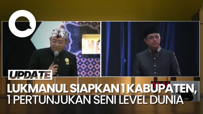 Video: Lukmanul Siapkan 1 Kabupaten, 1 Pertunjukan Seni Level Dunia
