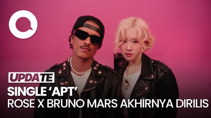 Video: Duet Menggemaskan Rose BLACKPINK dan Bruno Mars di APT