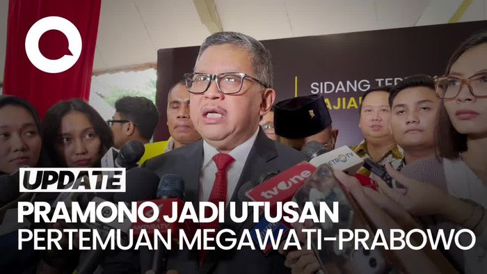 Video: Pramono Anung Jadi Utusan Megawati Bicara dengan Prabowo