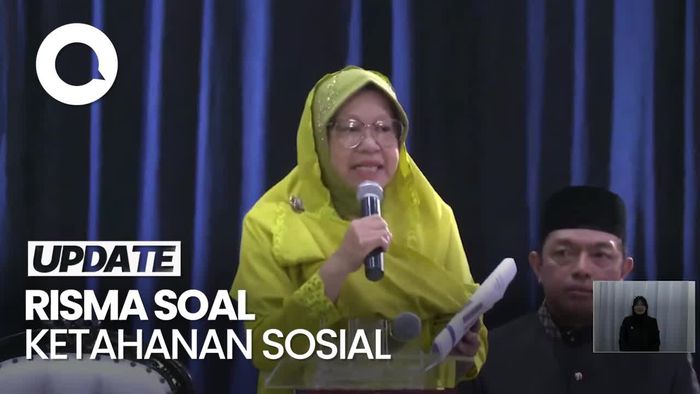 Video Risma Tanggapi Khofifah: Ketahanan Sosial Dipengaruhi Kesenjangan Ekonomi