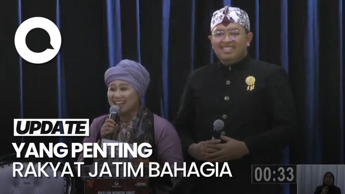 Video Luluk-Lukman Tutup Debat dengan Pantun hingga Nyanyi