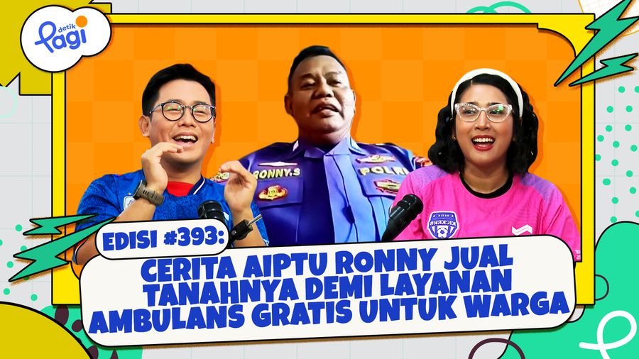 Cerita Aiptu Ronny Jual Tanahnya demi Layanan Ambulans Gratis untuk Warga