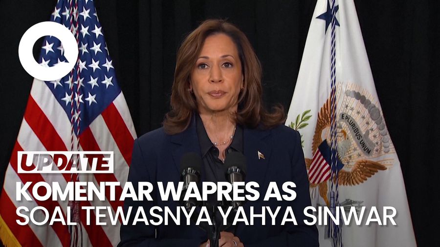 Video Kamala Harris soal Tewasnya Pemimpin Hamas: Keadilan Telah Ditegakkan