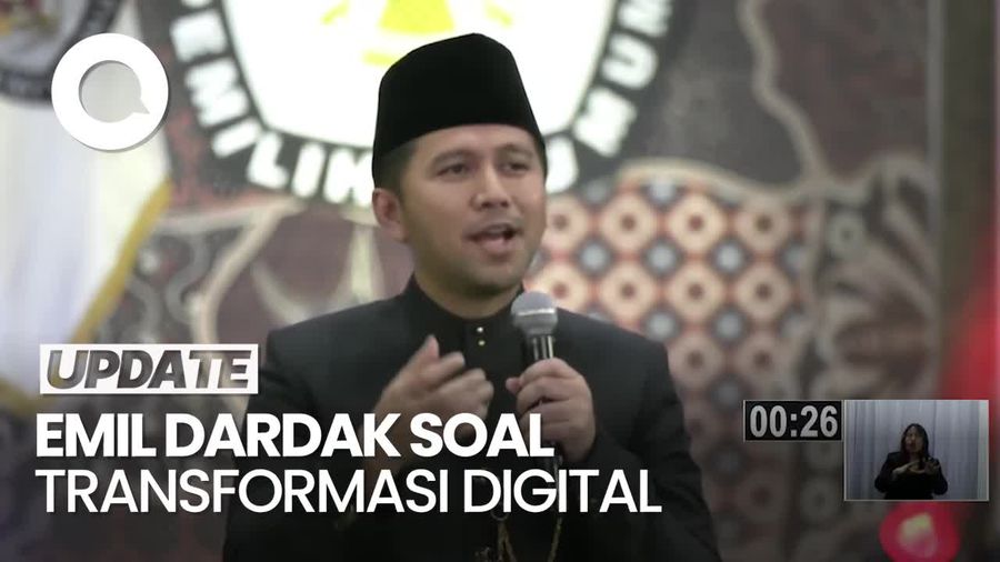Video Emil Dardak Bicara Pasukan Transformasi Digital, 10 Ribu UMKM Jadi Contoh