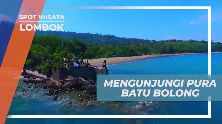 Mengunjungi Pura Batu Bolong yang Suci di Lombok