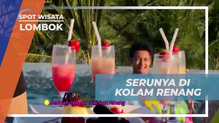 Bersenang-senang di Kolam Renang Penginapan Lombok