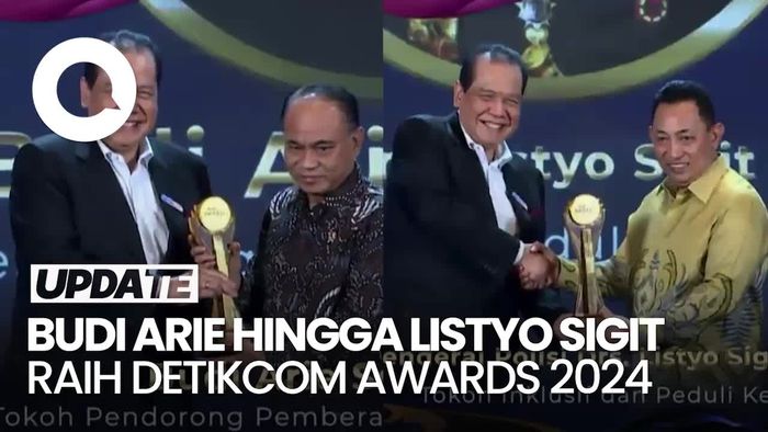 Video: Peraih detikcom Awards Kategori Politik, Pembangunan Demokrasi dan Penegakan Hukum