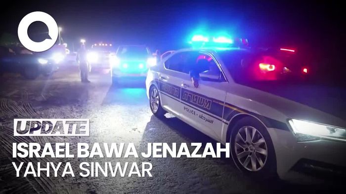 Video: Israel Bawa Jenazah Pimpinan Hamas Yahya Sinwar ke Forensik