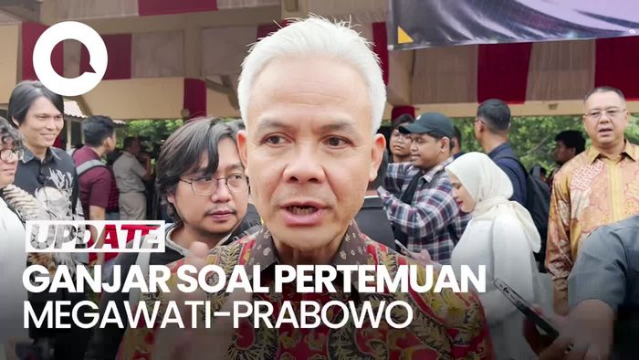 Video Ganjar Duga Pertemuan Mega-Prabowo Tak Terjadi Sebelum Pelantikan