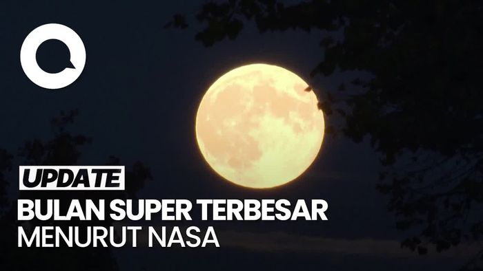 Video: Bulan Purnama Terbesar Nampak Indah di Atas Langit Jerman