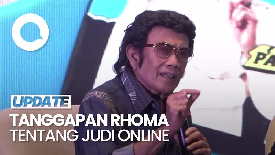 Video Rhoma Irama Ajak Jauhi Judi Online: Sebabkan Binasa Dunia-Akhirat