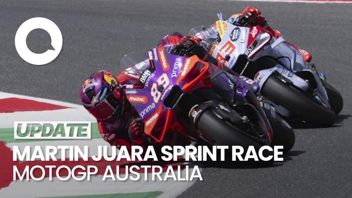 Video Momen Jorge Martin Ngacir di Sprint Race MotoGP Australia 