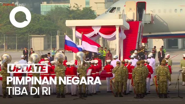 Video: Momen Pimpinan Negara Mulai Tiba di RI Jelang Pelantikan Prabowo-Gibran