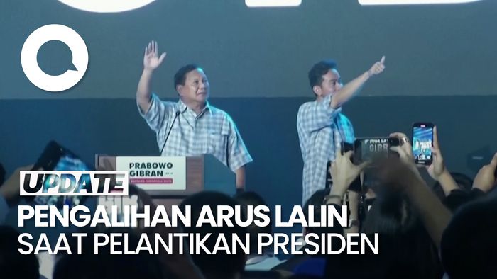 Video: Catat! Berikut Pengalihan Arus Lalin saat Pelantikan Presiden Besok