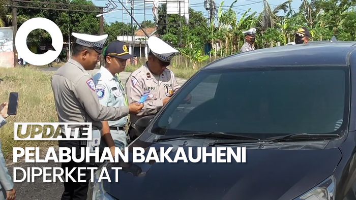 Video: Jelang Pelantikan Presiden, Polisi Perketat Pelabuhan Bakauheni