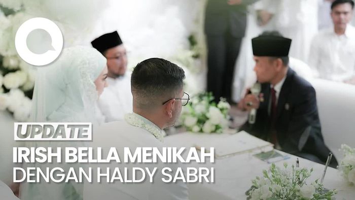Video: Potret Pernikahan Irish Bella dan Haldy Sabri