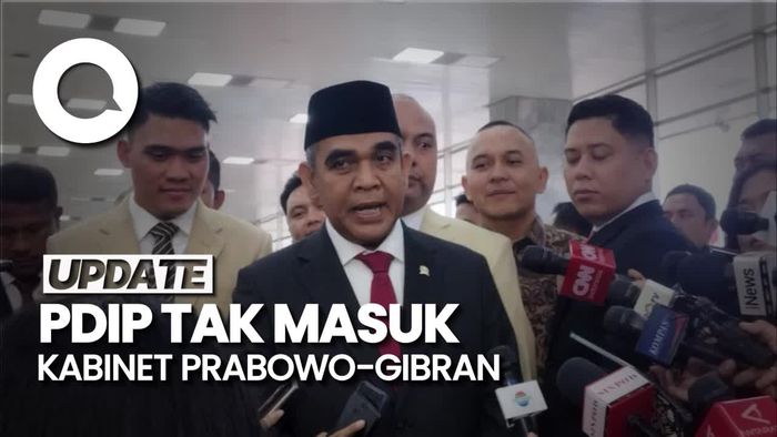 Video: Muzani Sebut PDIP Tak Menaruh Kadernya di Kabinet Prabowo-Gibran