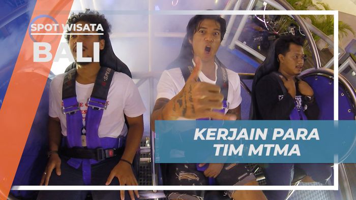 Menikmati Keseruan, Menerima Tantangan Mencoba Wahana 5GX, Bali