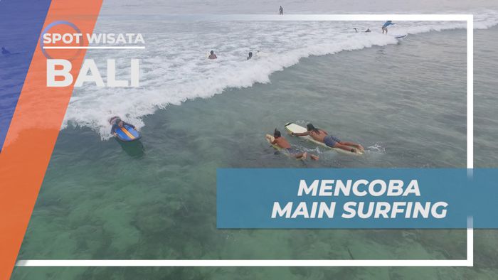 Awali Petualangan, dengan Bermain Surfing di Pantai Padang Padang, Bali