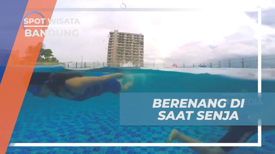 Menikmati Kesegaran, Berenang Sore di Kolam Renang Hotel, Bandung