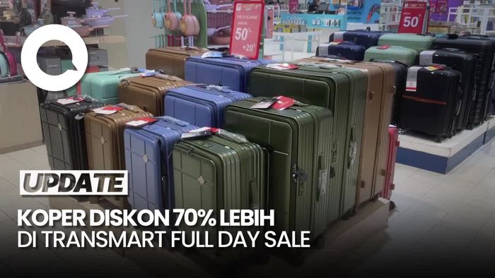 Video: Belanja Koper Murah Meriah di Transmart Full Day Sale