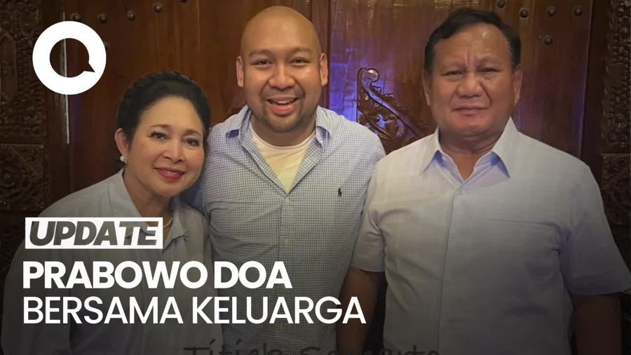 Video: Prabowo Gelar Doa Bersama Keluarga Sebelum Pelantikan Presiden