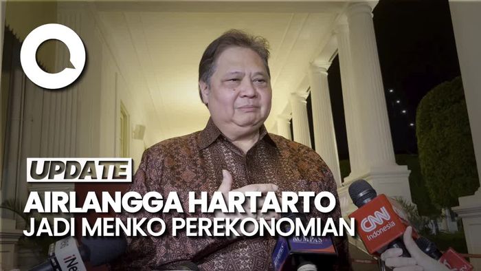 Video Airlangga soal Jadi Menko Perekonomian Lagi: Amanat yang Berat