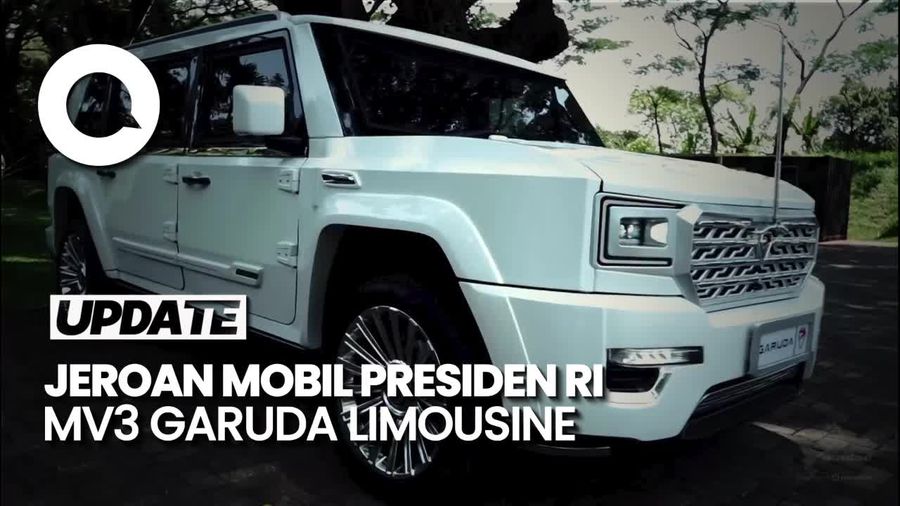 Video: Spesifikasi MV3 Garuda Limousine, Mobil Baru Presiden RI