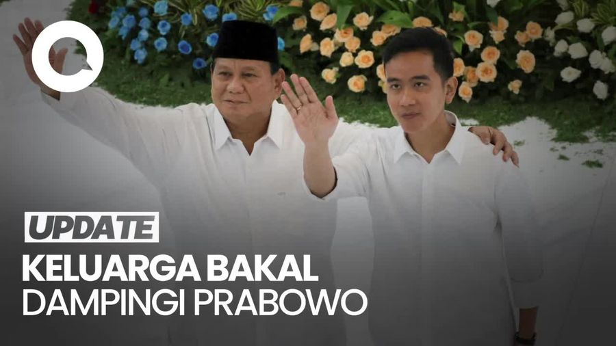 Video: Prabowo Berangkat ke DPR/MPR Didampingi Keluarga Inti