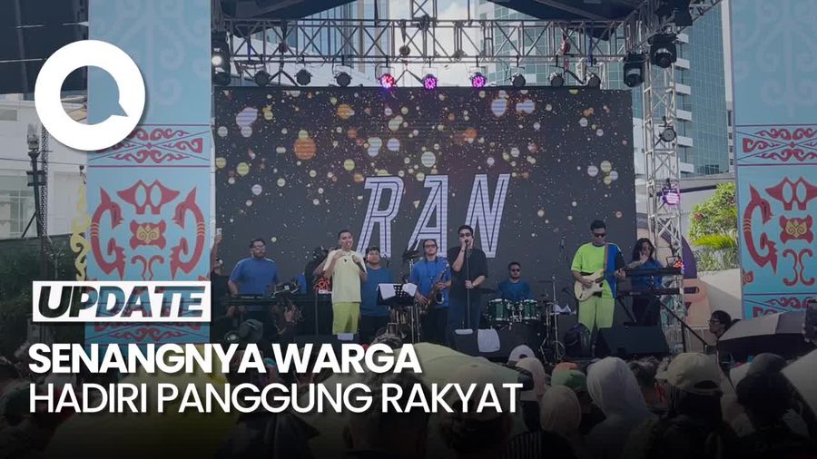 Video: Antusiasme Warga Ramaikan Panggung Rakyat Prabowo-Gibran