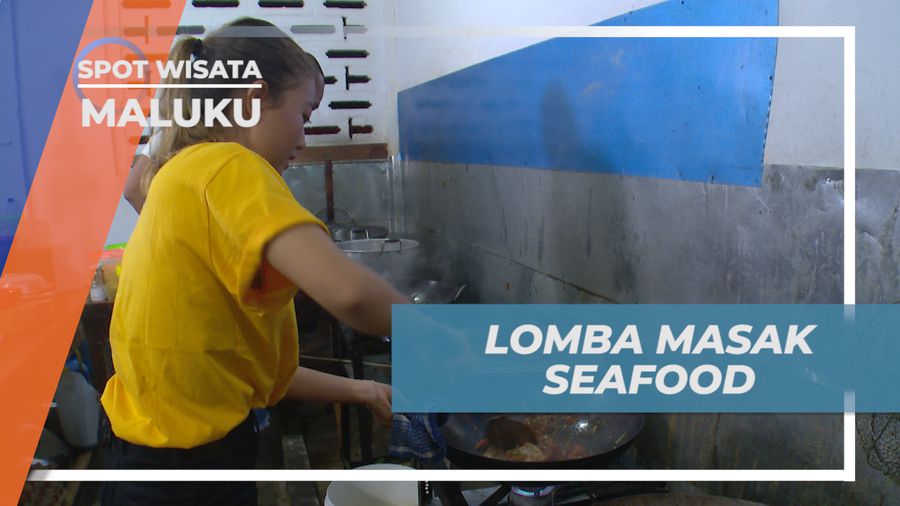 Serunya Lomba Masak Seafood Antar Host MTMA, Maluku