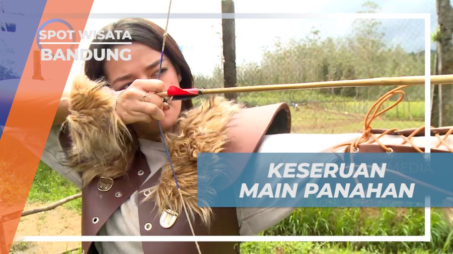 Menikmati Keseruan Melatih Konsentrasi Bermain Panahan, Bandung