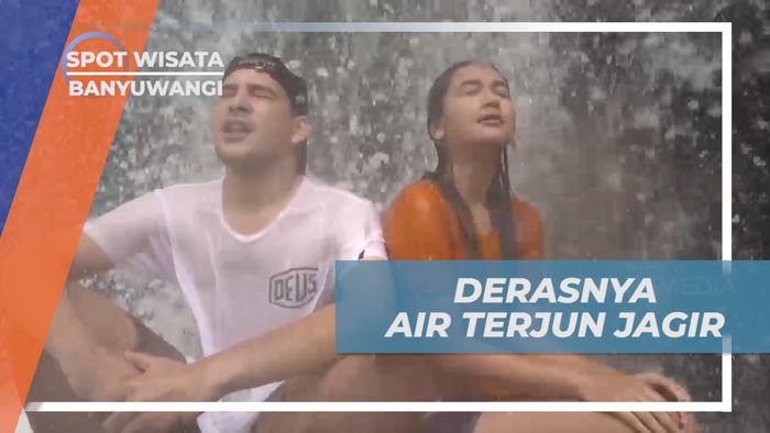 Sensasi Menikmati Pijitan Alami dari Aliran Air Terjun Jagir, Banyuwangi