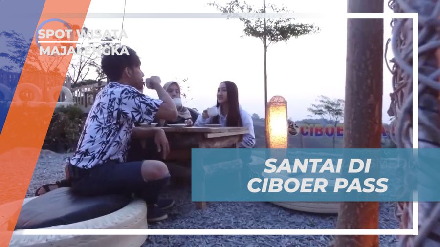 Menikmati Indahnya Suasana Sunset Berteman Secangkir Teh Hangat, Majalengka