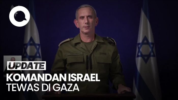 Video Komandan Senior Israel Tewas dalam Ledakan di Gaza